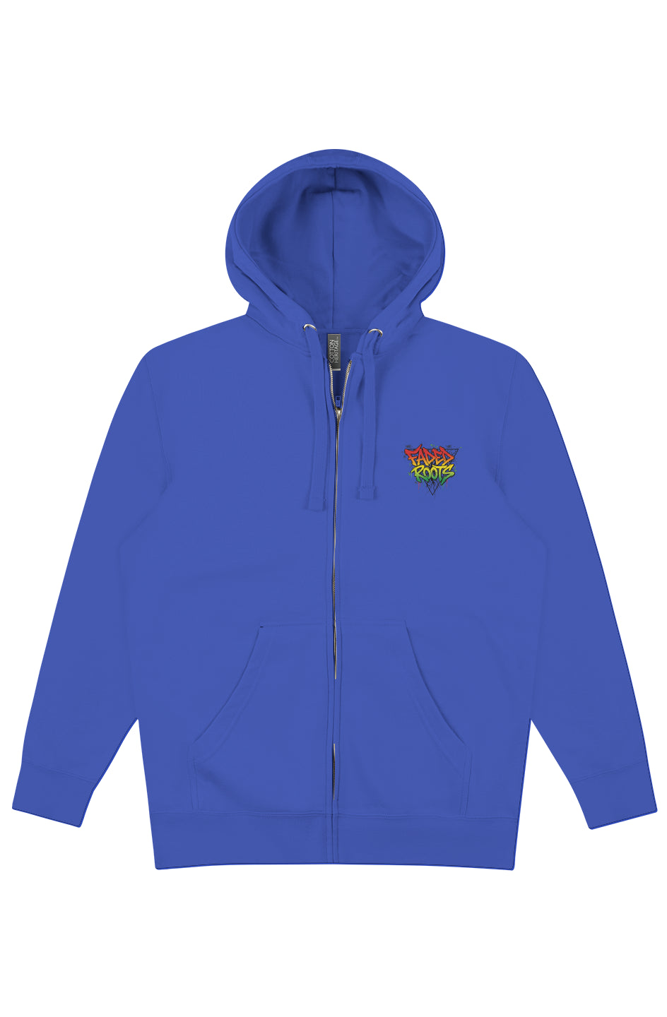 Faded Roots Premium Full-Zip Hoodie - One Love Dro
