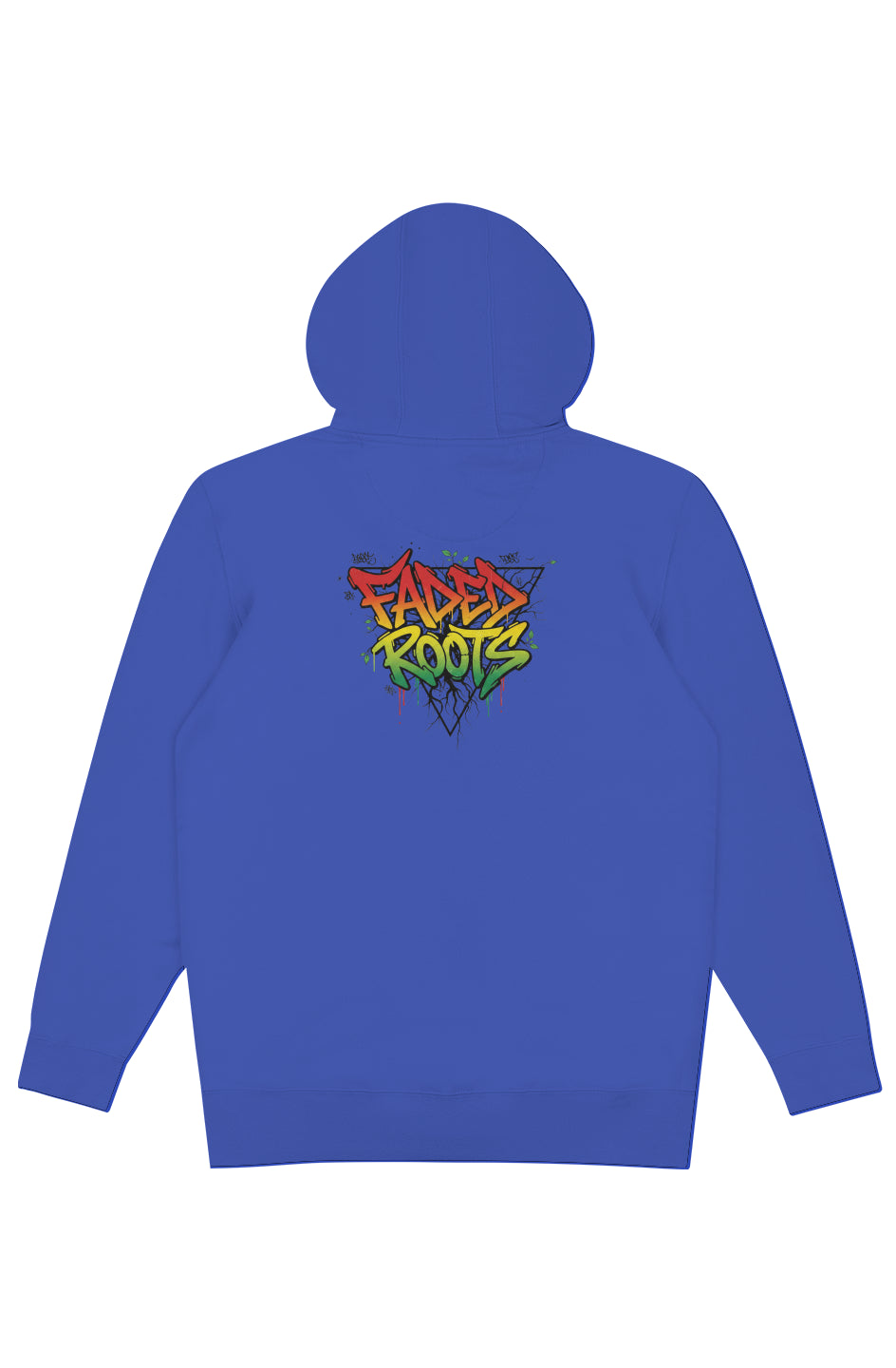 Faded Roots Premium Full-Zip Hoodie - One Love Dro