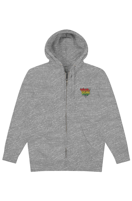 Faded Roots Premium Full-Zip Hoodie - One Love Dro