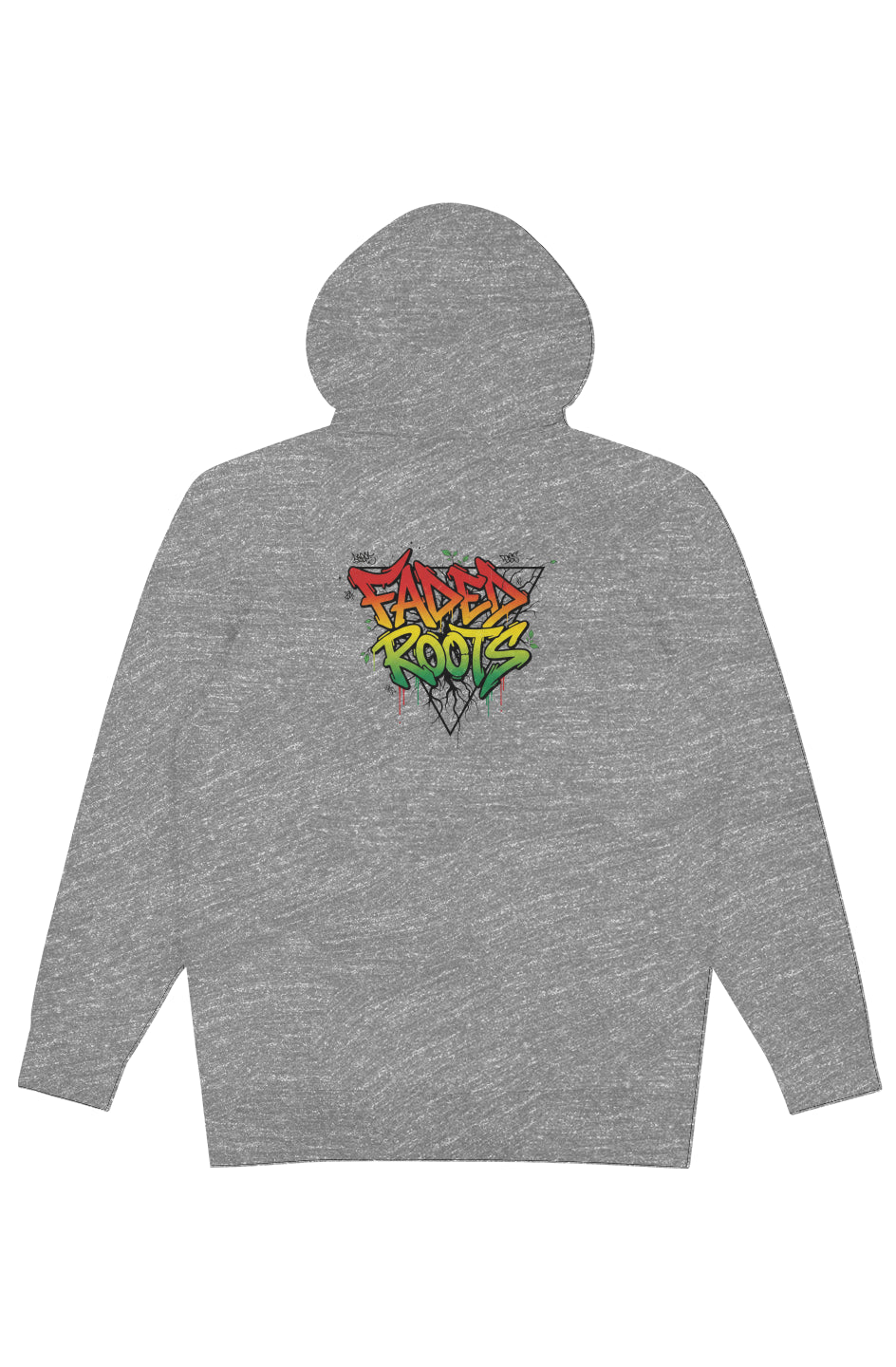 Faded Roots Premium Full-Zip Hoodie - One Love Dro